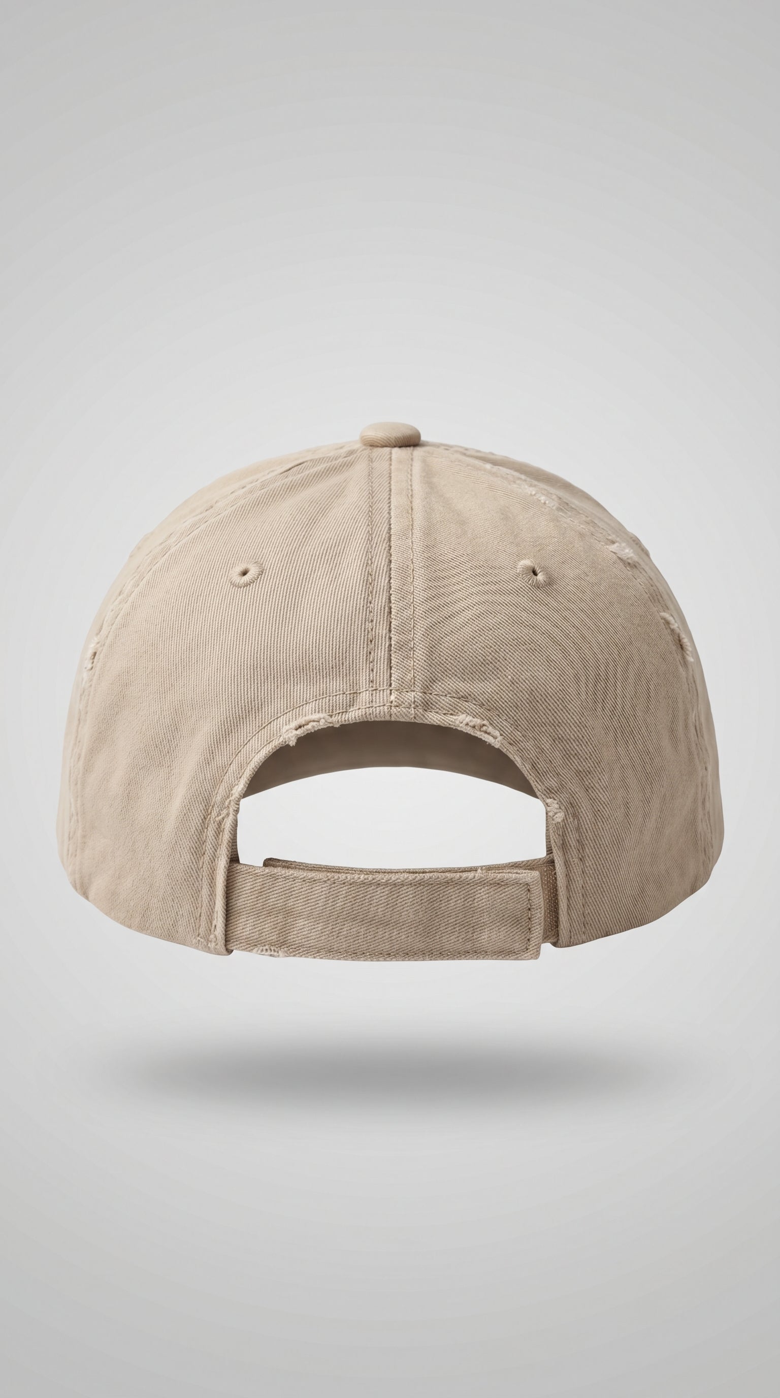 Distressed Embroidered Monte Carlo Cap