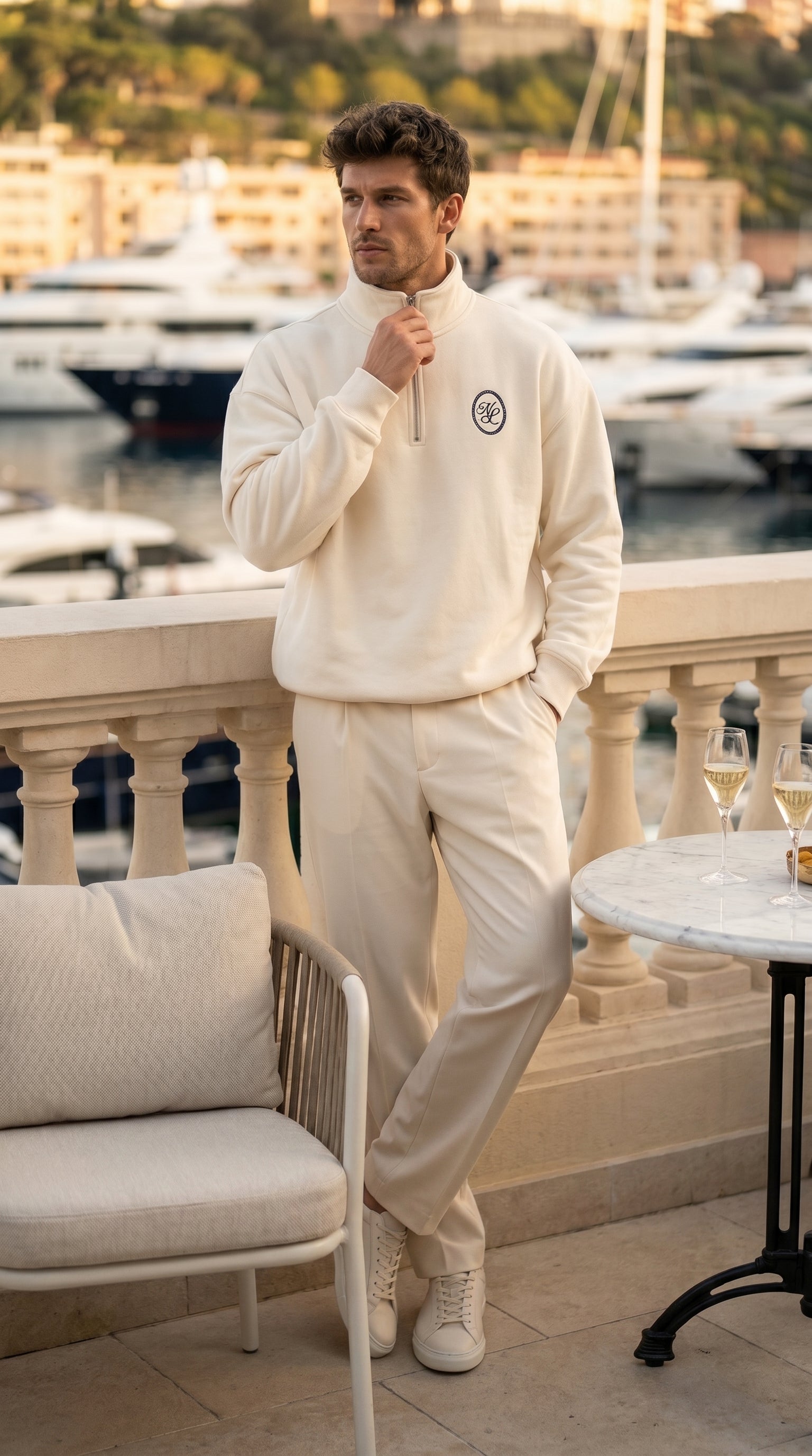 Monte Carlo - Embroidered Quarter Zip